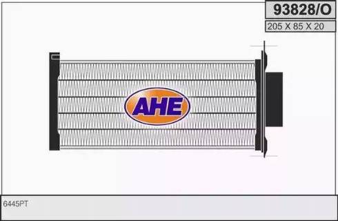AHE 93828O - Теплообменник, отопление салона autosila-amz.com