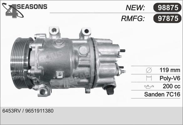 AHE 97875 - Компрессор кондиционера autosila-amz.com