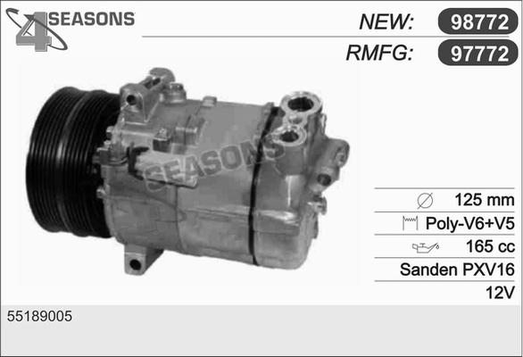 AHE 97772 - Компрессор кондиционера autosila-amz.com