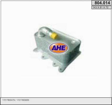 AHE 804.014 - Масляный радиатор, двигательное масло autosila-amz.com