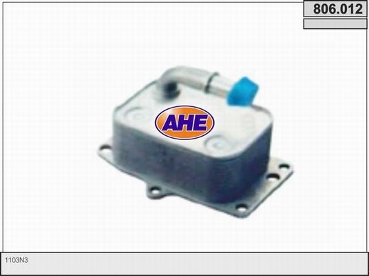 AHE 806.012 - Масляный радиатор, двигательное масло autosila-amz.com