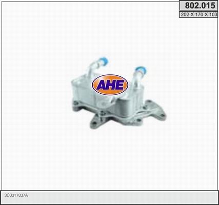 AHE 802.015 - Масляный радиатор, двигательное масло autosila-amz.com