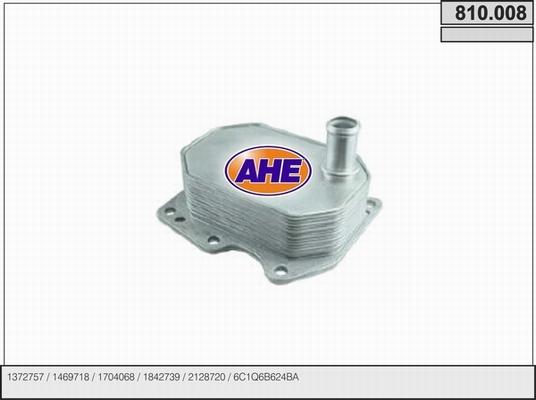 AHE 810.008 - Масляный радиатор, двигательное масло autosila-amz.com