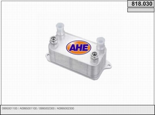 AHE 818.030 - Масляный радиатор, двигательное масло autosila-amz.com