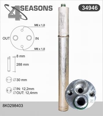 AHE 34946 - Осушитель, кондиционер autosila-amz.com