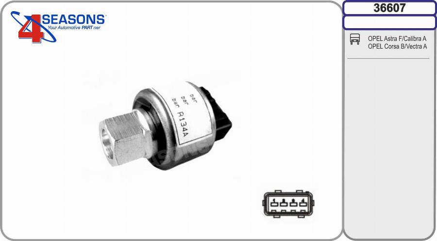 AHE 36607 - Пневматический выключатель, кондиционер autosila-amz.com