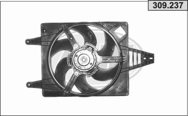 AHE 309.237 - Вентилятор, охлаждение двигателя autosila-amz.com