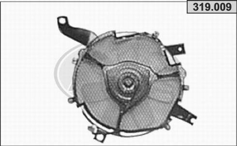 AHE 319.009 - Вентилятор, охлаждение двигателя autosila-amz.com