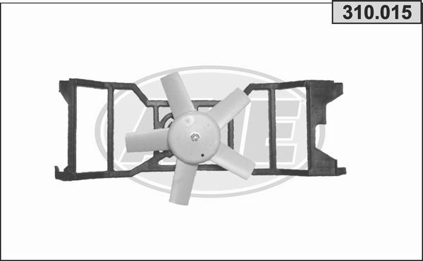 AHE 310.015 - Вентилятор, охлаждение двигателя autosila-amz.com