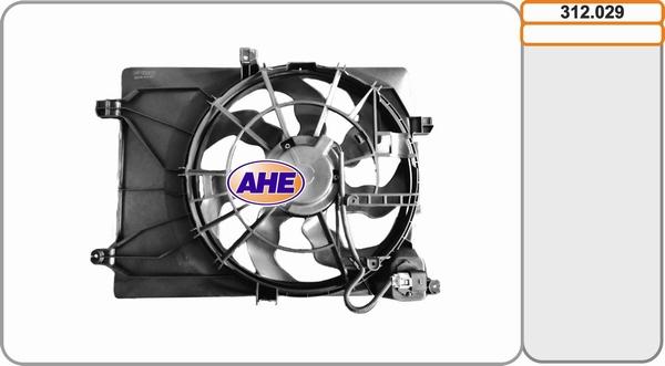 AHE 312.029 - Вентилятор, охлаждение двигателя autosila-amz.com