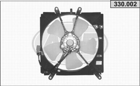 AHE 330.002 - Вентилятор, охлаждение двигателя autosila-amz.com