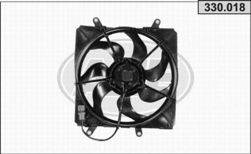 AHE 330.018 - Вентилятор, охлаждение двигателя autosila-amz.com