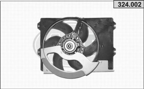AHE 324.002 - Вентилятор, охлаждение двигателя autosila-amz.com