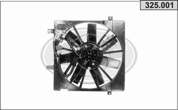 AHE 325.001 - Вентилятор, охлаждение двигателя autosila-amz.com
