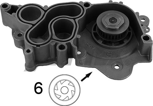 Airtex 1995 - Водяной насос autosila-amz.com