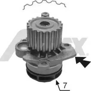 Airtex 1775 - Водяной насос autosila-amz.com