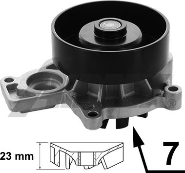 Airtex 2081 - Водяной насос autosila-amz.com