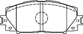 Aisin A1N192 - Тормозные колодки, дисковые, комплект autosila-amz.com