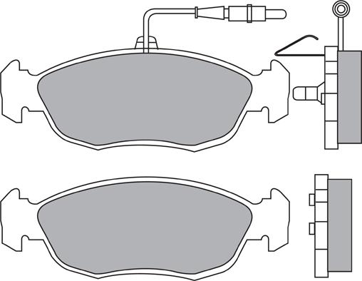 Aisin ASN-2150 - Тормозные колодки, дисковые, комплект autosila-amz.com