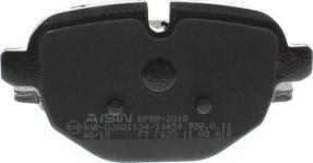 AISIN BPBM-2010 - Тормозные колодки, дисковые, комплект autosila-amz.com