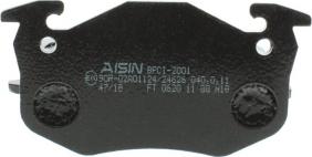 AISIN BPCI-2001 - Тормозные колодки, дисковые, комплект autosila-amz.com