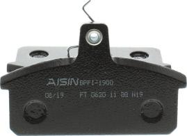 AISIN BPFI-1900 - Тормозные колодки, дисковые, комплект autosila-amz.com