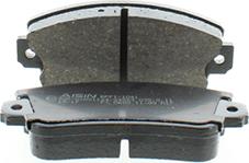 AISIN BPFI-1041 - Тормозные колодки, дисковые, комплект autosila-amz.com