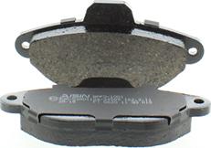 AISIN BPFI-1001 - Тормозные колодки, дисковые, комплект autosila-amz.com
