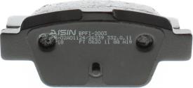 AISIN BPFI-2003 - Тормозные колодки, дисковые, комплект autosila-amz.com