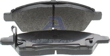 Aisin BPNI-1021 - Тормозные колодки, дисковые, комплект autosila-amz.com