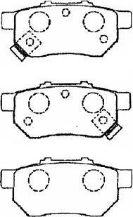 Aisin C2N022 - Тормозные колодки, дисковые, комплект autosila-amz.com