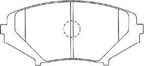 Aisin E1N006 - Тормозные колодки, дисковые, комплект autosila-amz.com