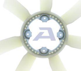 Aisin FNN-001 - Крыльчатка вентилятора, охлаждение двигателя autosila-amz.com