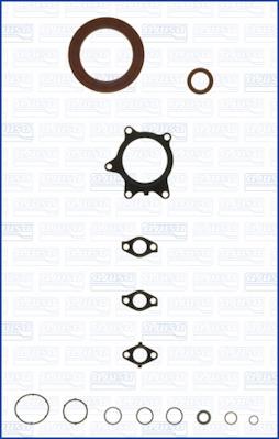 Ajusa 54091700 - Комплект прокладок, блок-картер двигателя autosila-amz.com