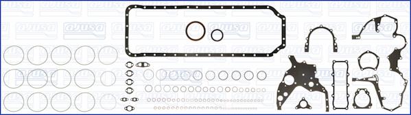 Ajusa 54097400 - Комплект прокладок, блок-картер двигателя autosila-amz.com