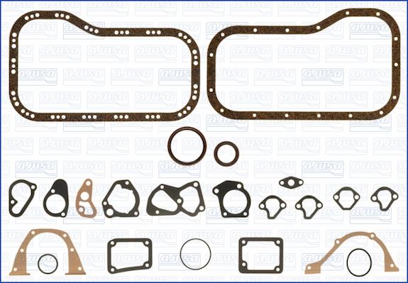 Ajusa 54016400 - Комплект прокладок, блок-картер двигателя autosila-amz.com