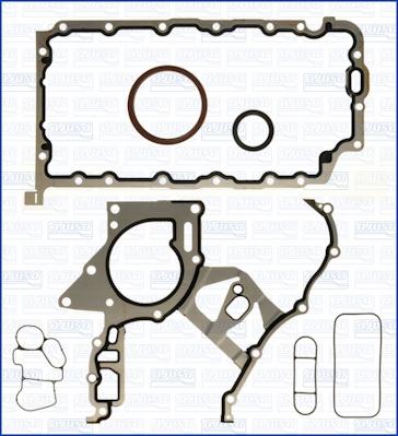 Ajusa 54079100 - Комплект прокладок, блок-картер двигателя autosila-amz.com