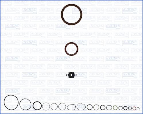 Ajusa 54190000 - Комплект прокладок, блок-картер двигателя autosila-amz.com