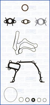 Ajusa 54152000 - Комплект прокладок, блок-картер двигателя autosila-amz.com