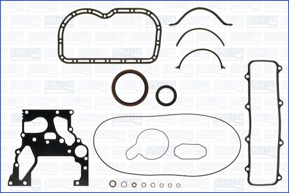 Ajusa 54109800 - Комплект прокладок, блок-картер двигателя autosila-amz.com