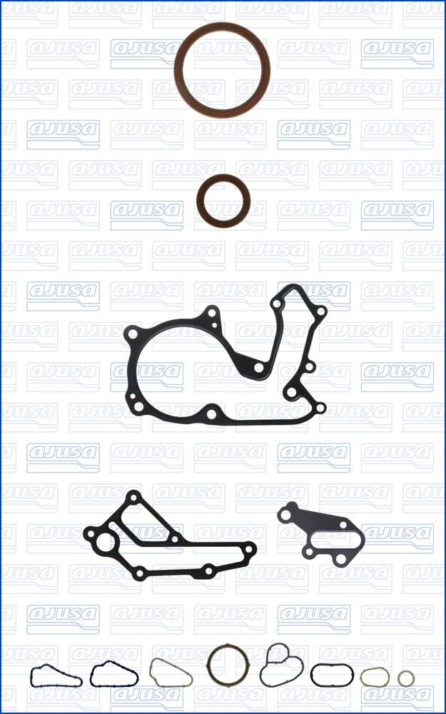 Ajusa 54309900 - Комплект прокладок, блок-картер двигателя autosila-amz.com