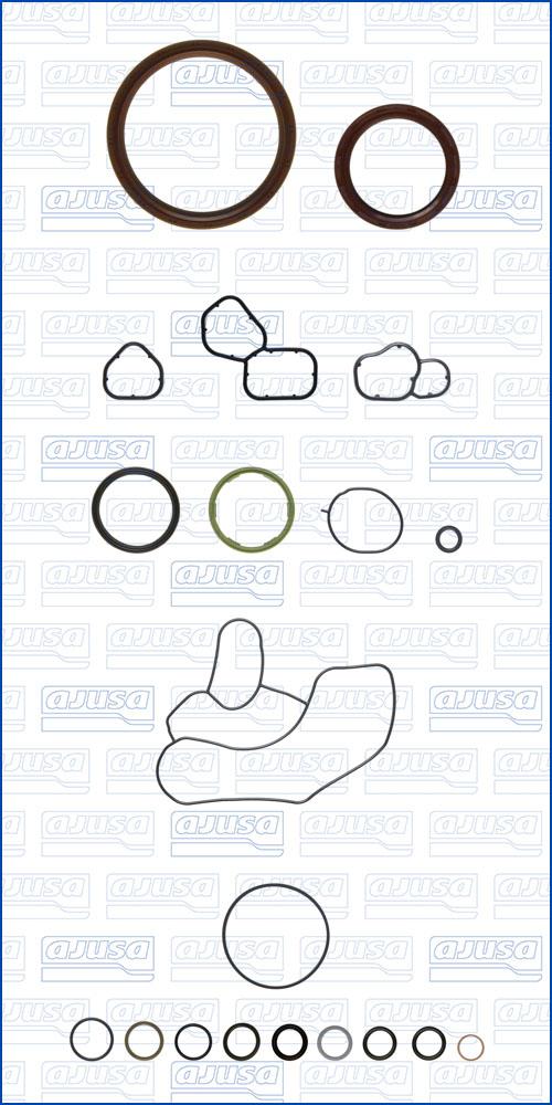 Ajusa 54305100 - Комплект прокладок, блок-картер двигателя autosila-amz.com