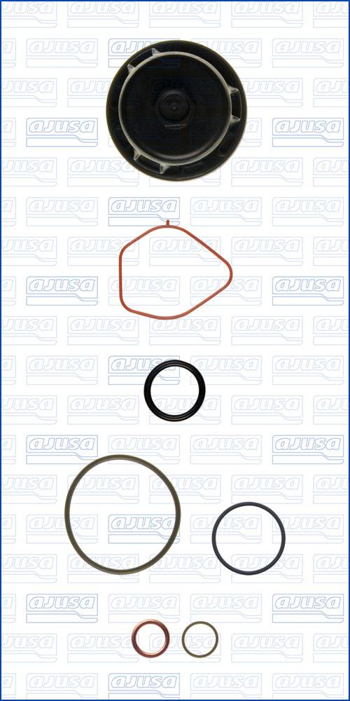 Ajusa 54305300 - Комплект прокладок, блок-картер двигателя autosila-amz.com