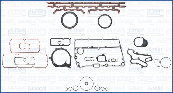 Ajusa 54257400 - Комплект прокладок, блок-картер двигателя autosila-amz.com