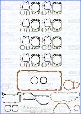 Ajusa 50196500 - Комплект прокладок, двигатель autosila-amz.com