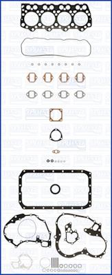 Ajusa 50200600 - Комплект прокладок, двигатель autosila-amz.com