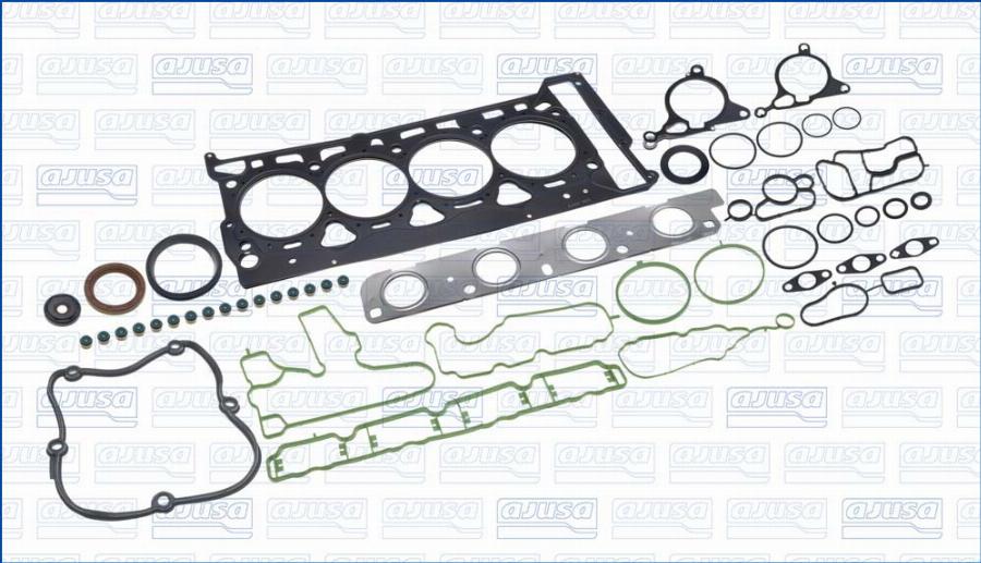 Ajusa 50289600 - Комплект прокладок, двигатель autosila-amz.com