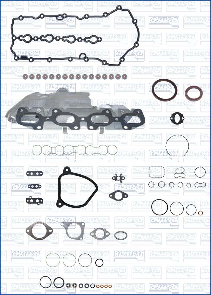 Ajusa 51065800 - Комплект прокладок, двигатель autosila-amz.com