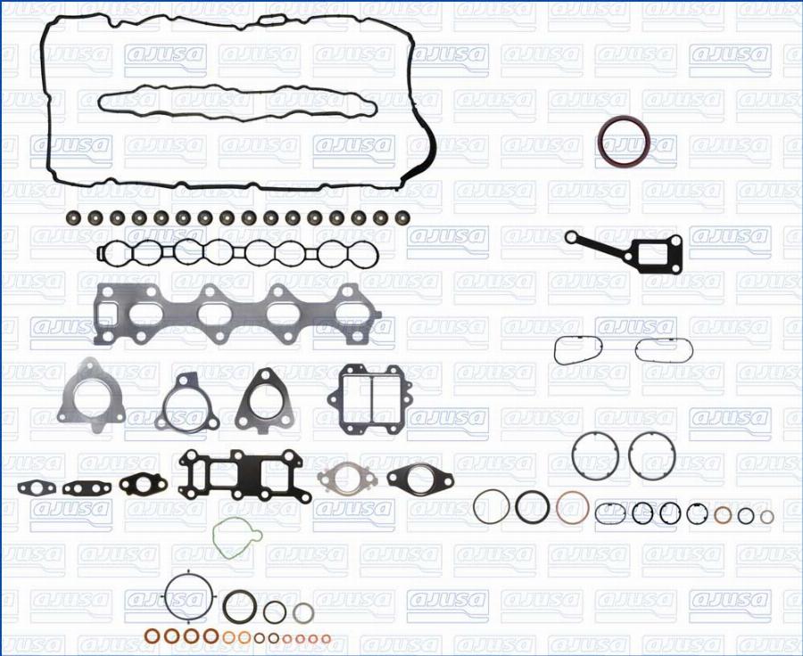 Ajusa 51105800 - Комплект прокладок, двигатель autosila-amz.com