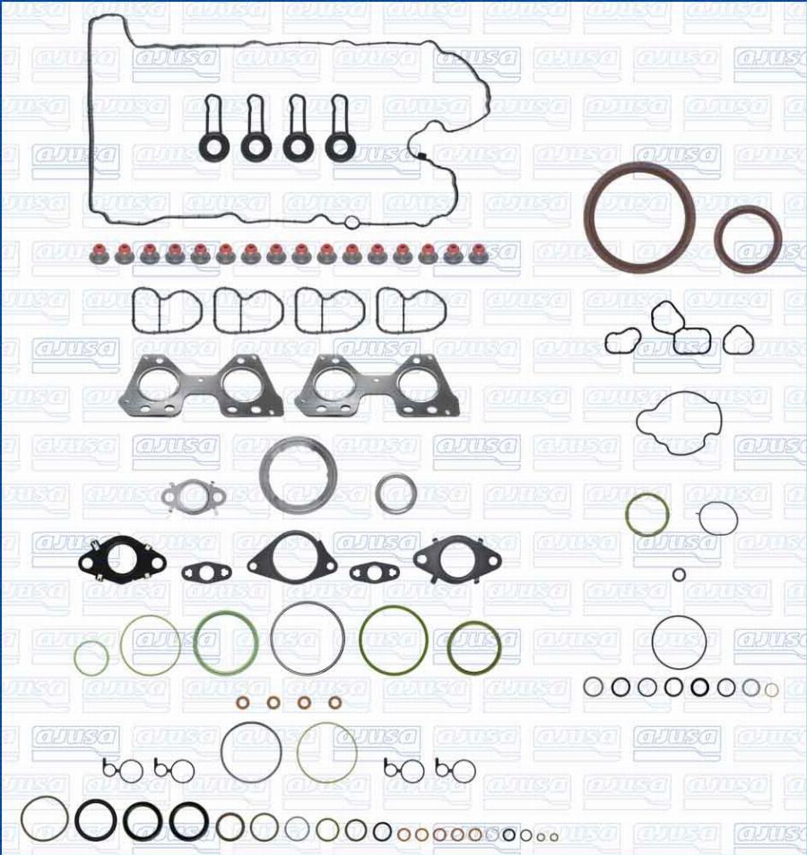 Ajusa 51100200 - Комплект прокладок, двигатель autosila-amz.com
